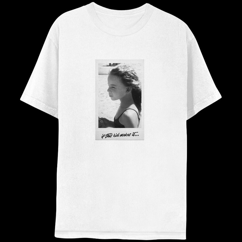 If This Kid Makes It… White Short Sleeve Tee – Mariah Carey